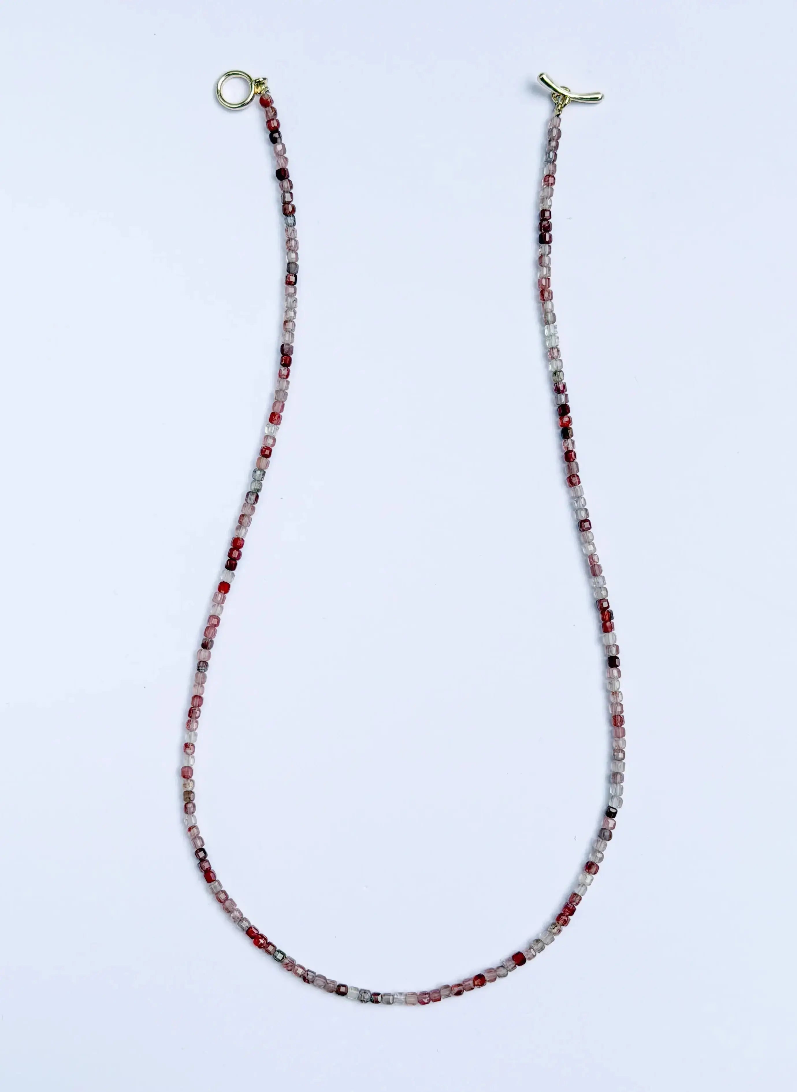 Ember Light - Andesine Japanese Minimalist Necklace view 3